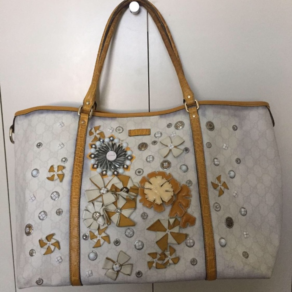 Authentic Gucci Limited Edition PVC Leather Bag